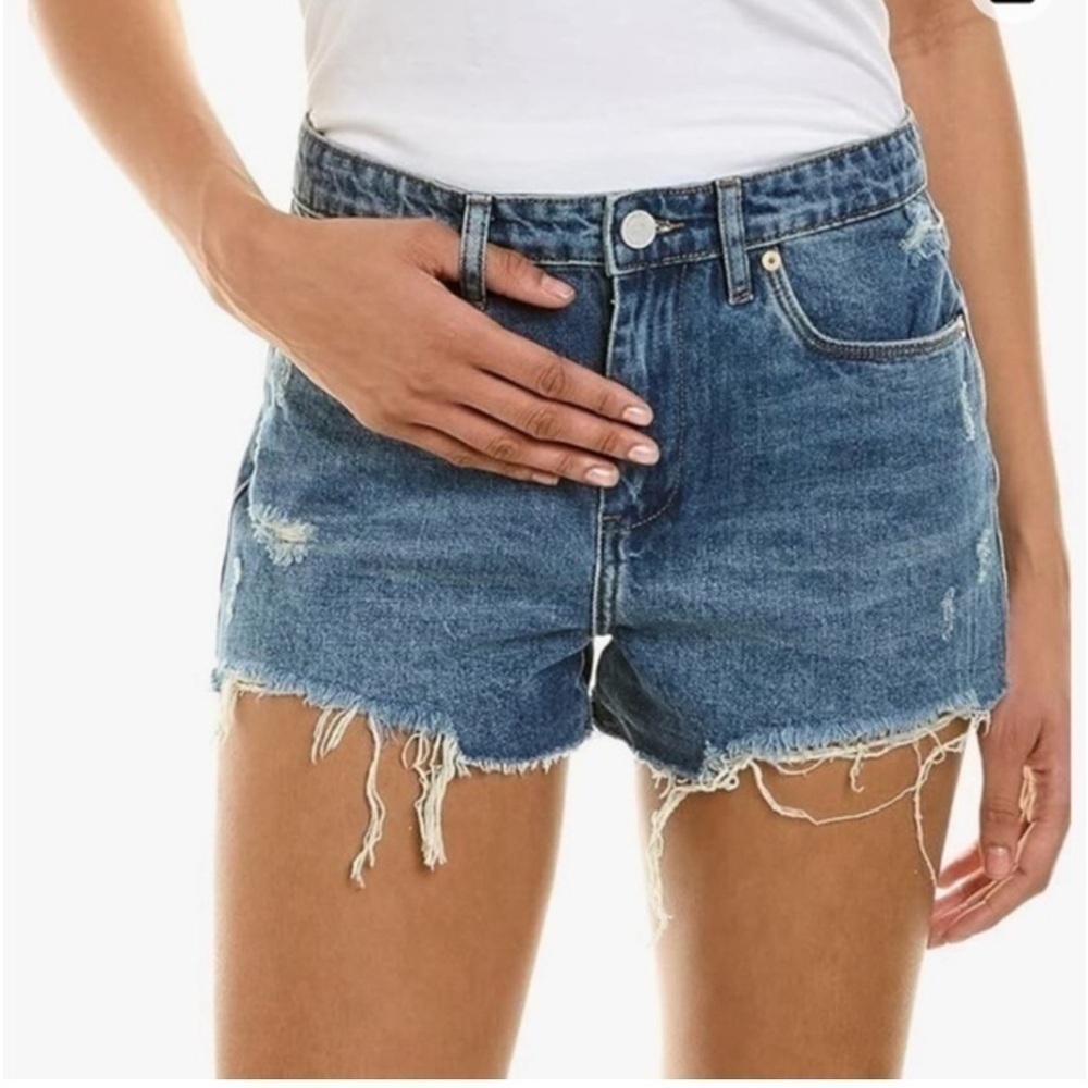 Blank NYC The Lenox High Rise Jean Shorts Size 28